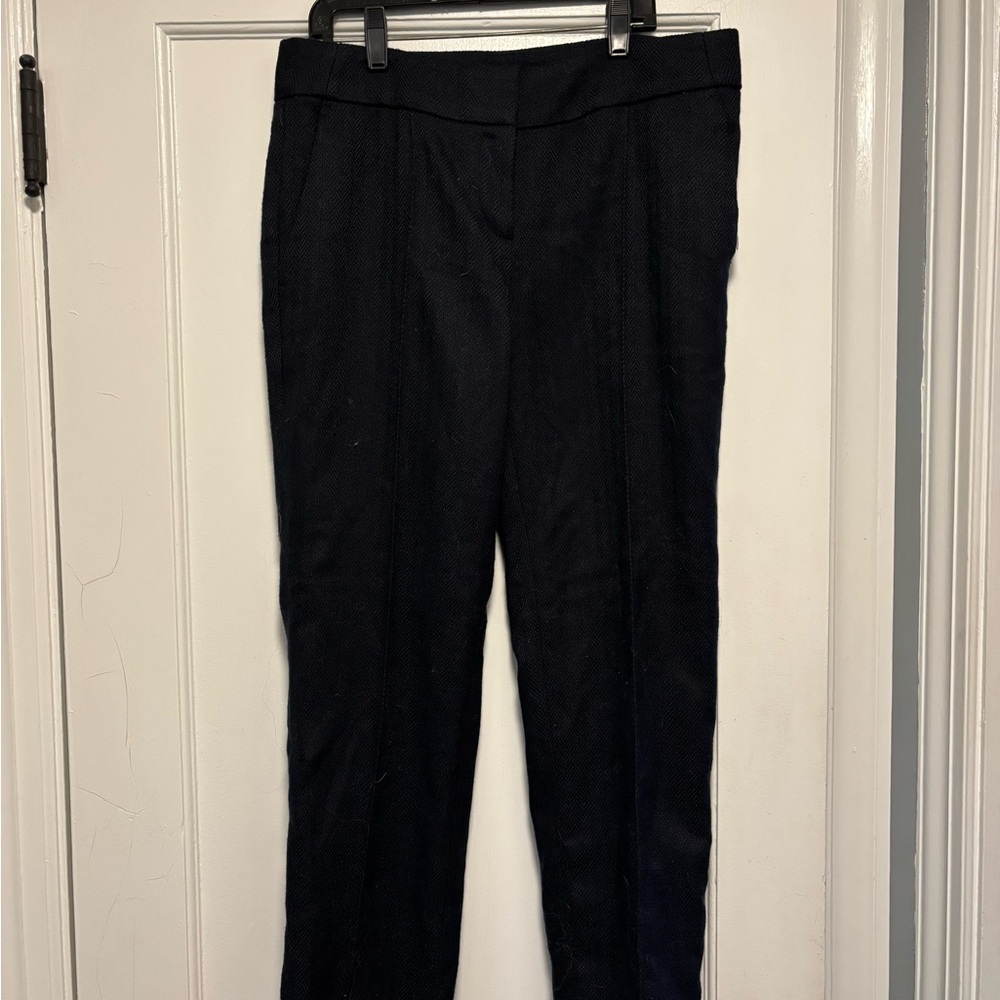 LOFT Navy Classic Trousers